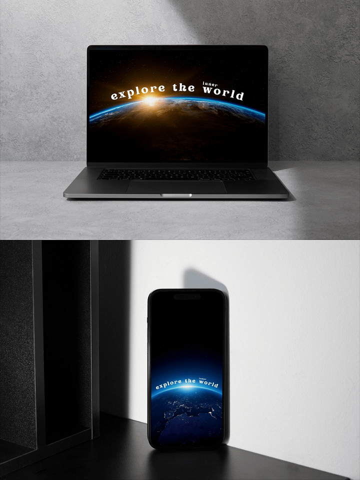 Explore the (Inner) World – System Wallpaper product image (1)