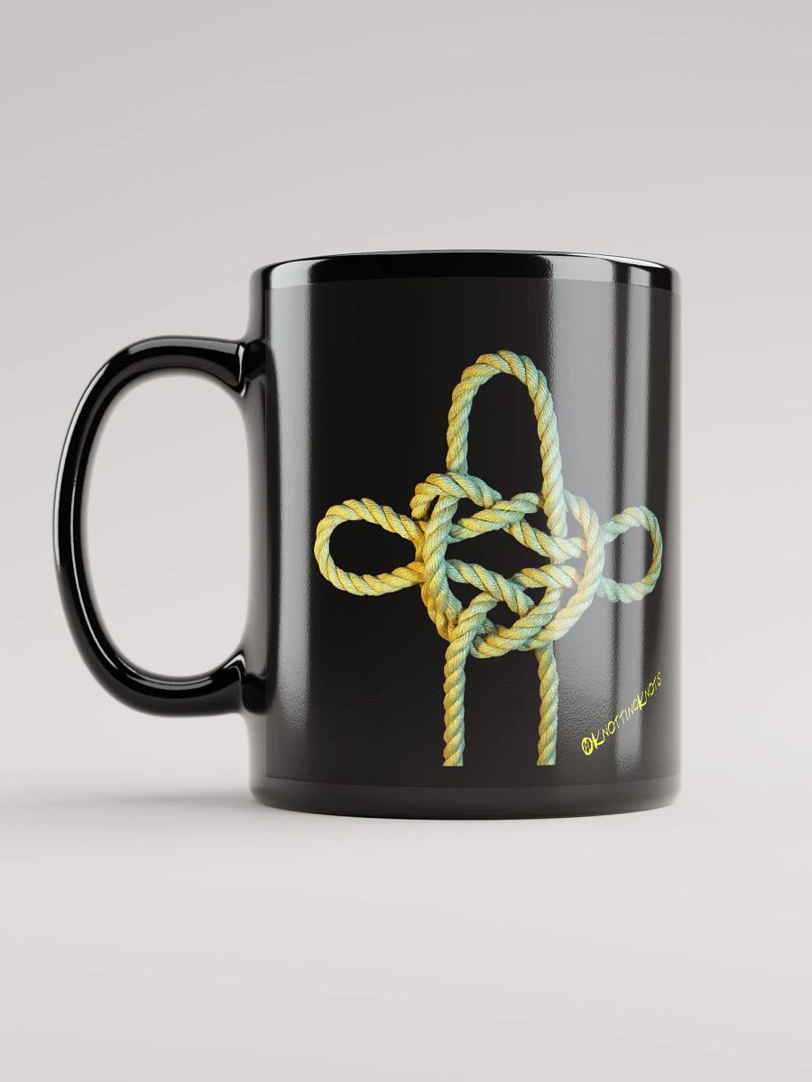 Masthead Knot or Jury Mast Knot Mug (Black) product image (6)