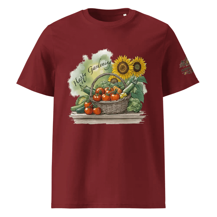 Happy Gardening - Organic Cotton T-Shirt product image (1)