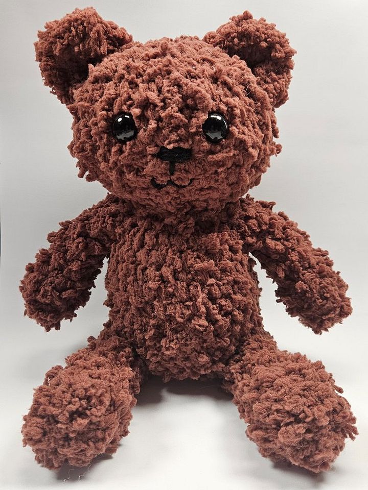 Fuzzy Teddy Bear - PATTERN product image (1)