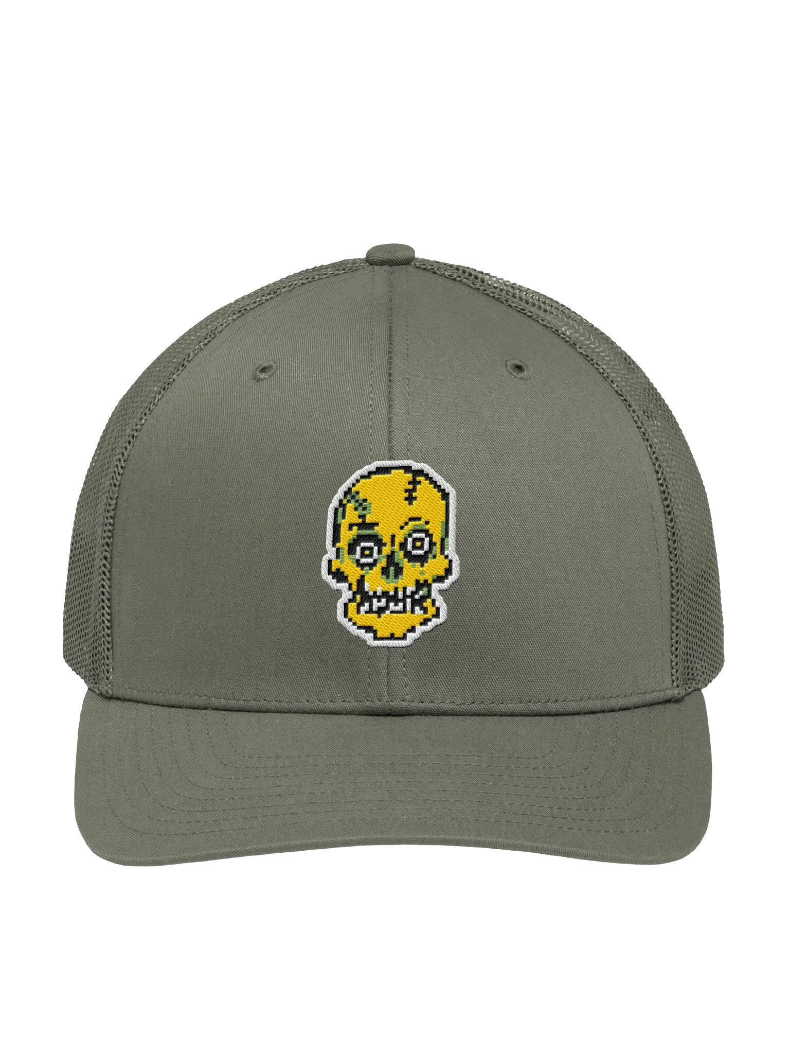 RETRO Chomps Logo Skull Snapback Hat product image (6)