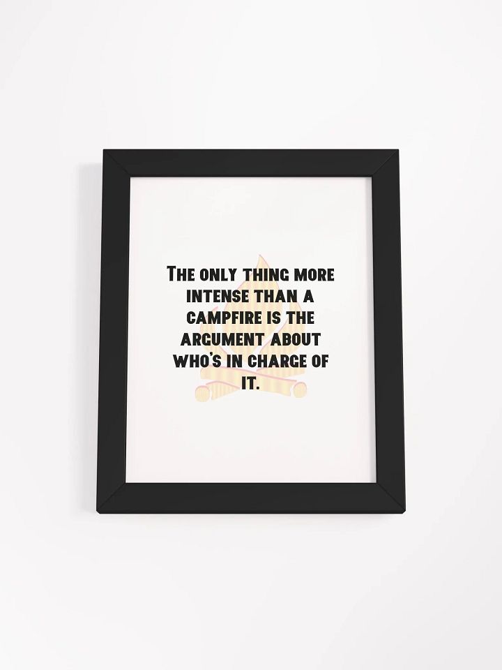 Ethereal Campfire Fragmented Poster product image (3)
