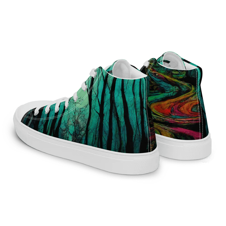Enchanted Forest High Top Canvas Shoes product image (5)