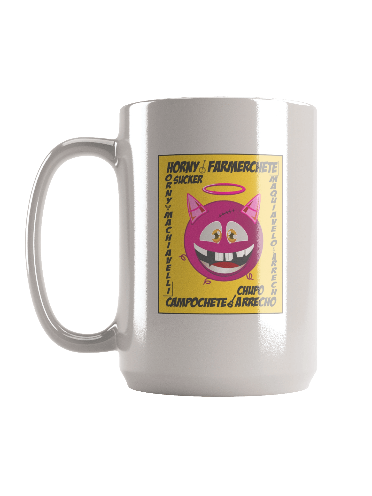 HORNY - ARRECHO - Ceramic Mug with Color Inside product image (1)
