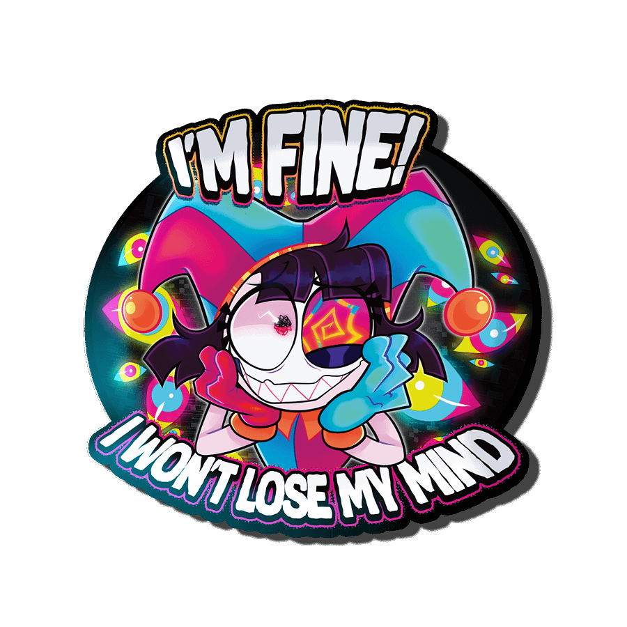 I'm FINE LIMITED EDITION Acrylic Pin product image (1)