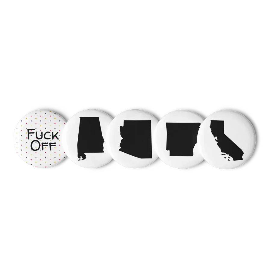 Vibrant Rebellion Pin Button Set product image (1)
