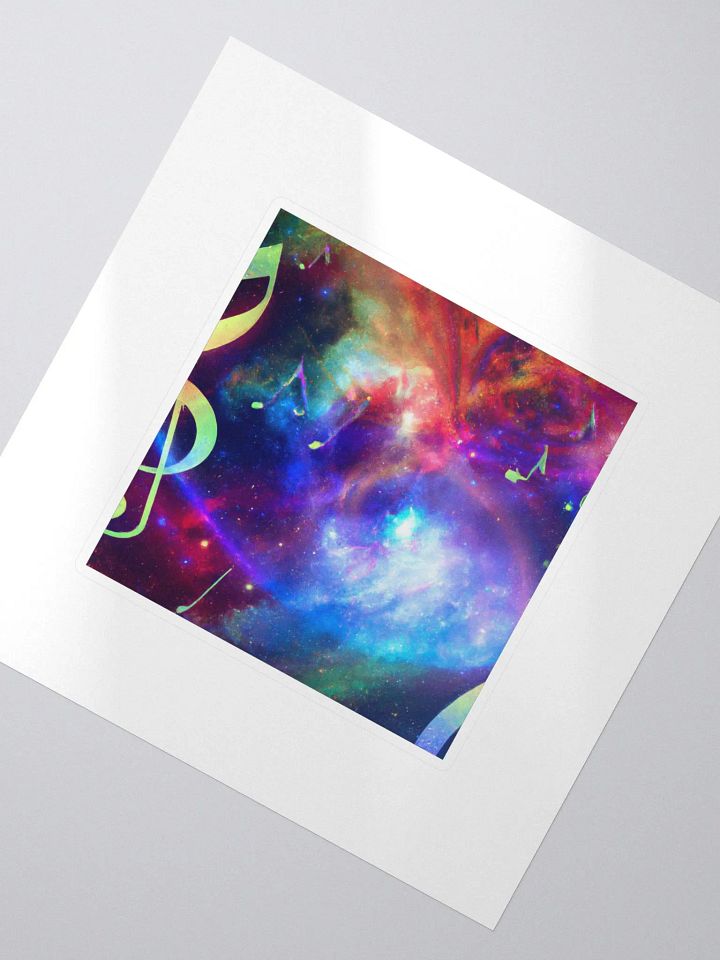 Galactic Wild Music Gamma Sticker product image (2)