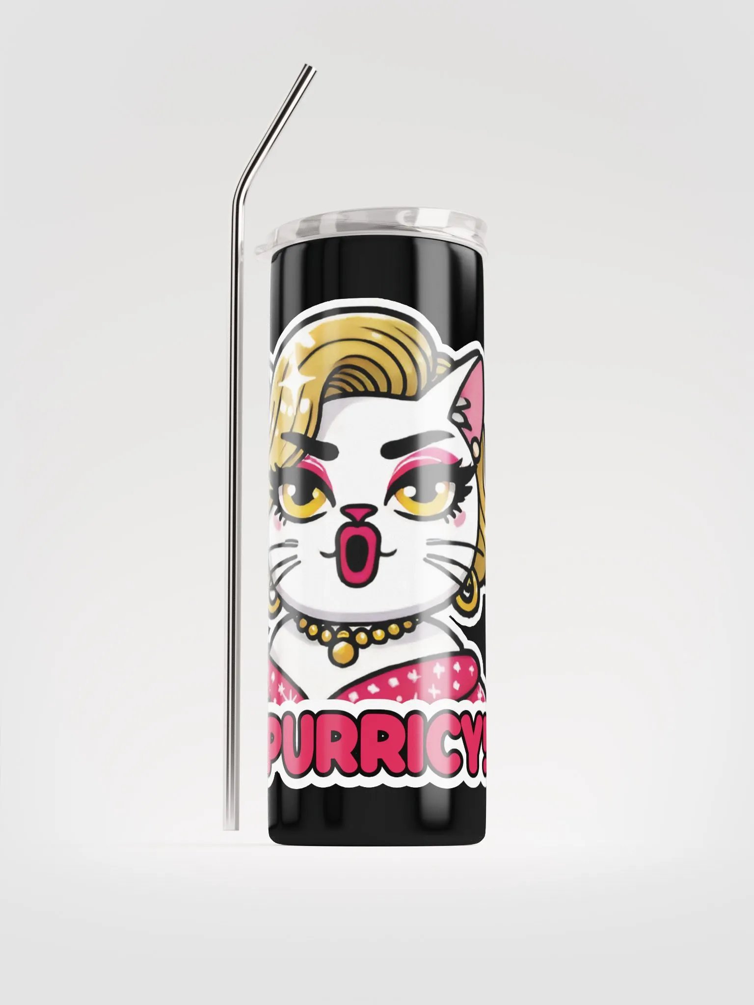 Purricy! 20oz/600ml Slim Tumbler product image (1)