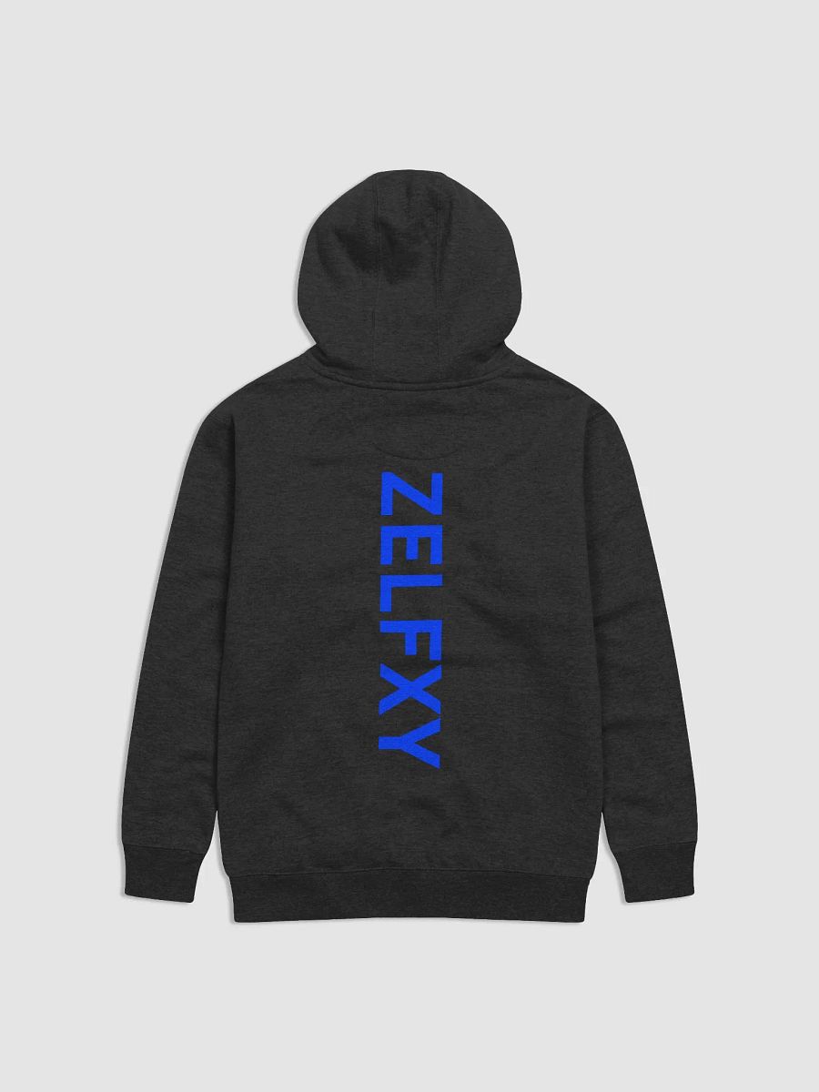 Blue Logo Hoodie - Black product image (2)
