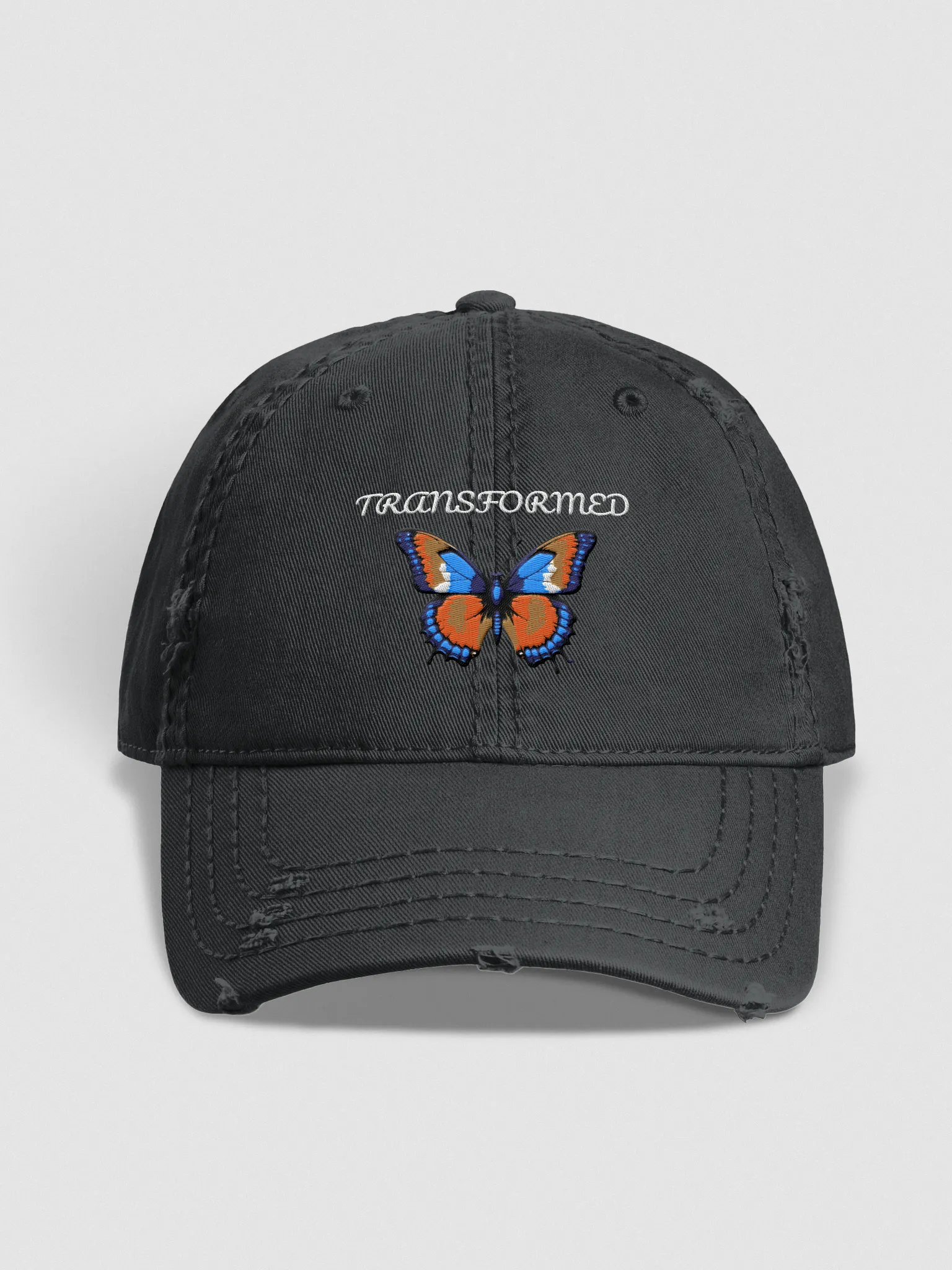 Transformed Butterfly Distressed Hat product image (1)