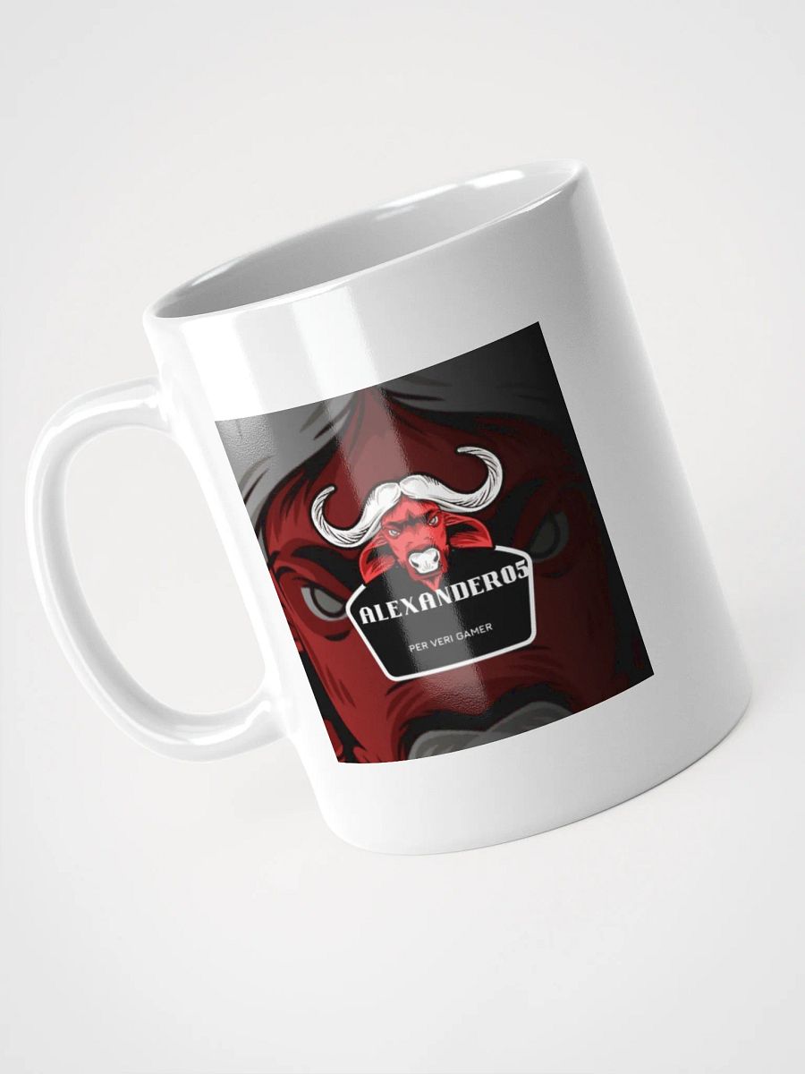 Tazza bianca con logo Alexander05 product image (7)