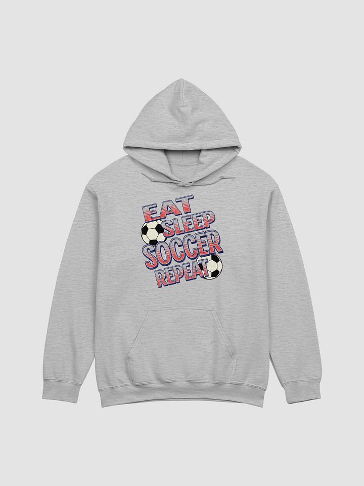 Eat Sleep Soccer Repeat Angle Obsession Classic Hoodie product image (31)