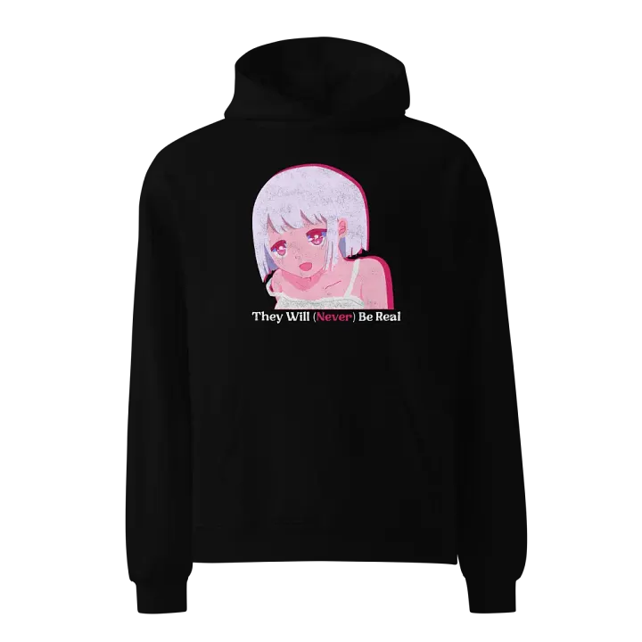 Serene Smile Oversized Hoodie product image (1)