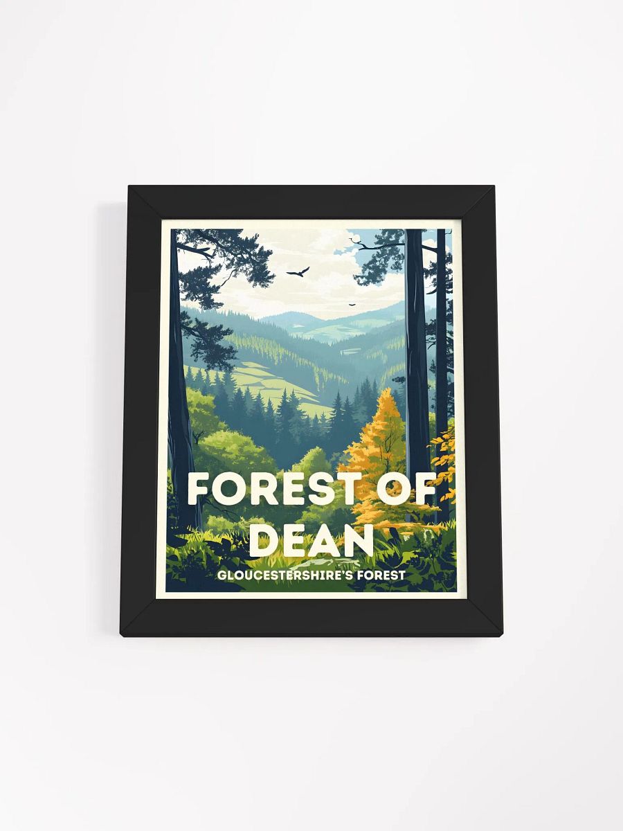 The Forest of Dean Vintage Travel Poster product image (1)