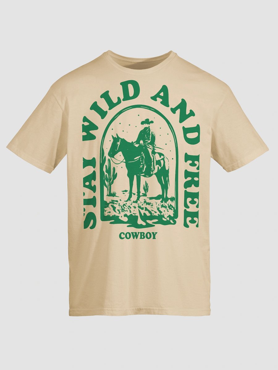 Stay Wild and Free – Cowboy product image (5)