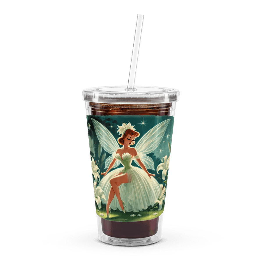 Whimsical Lily Fairy Garden Tumbler product image (7)
