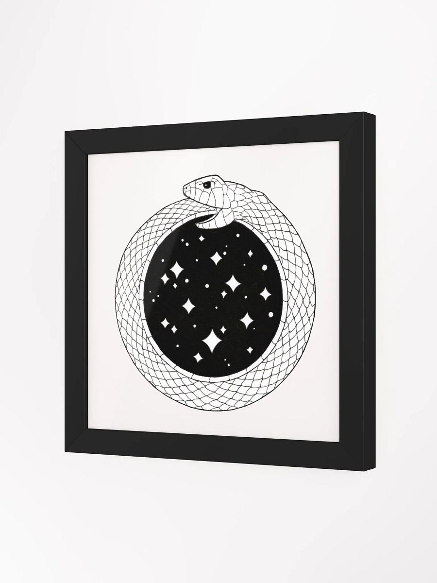 Ouroboros framed print product image (2)