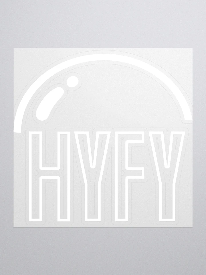 HYFY BALD sticker product image (1)