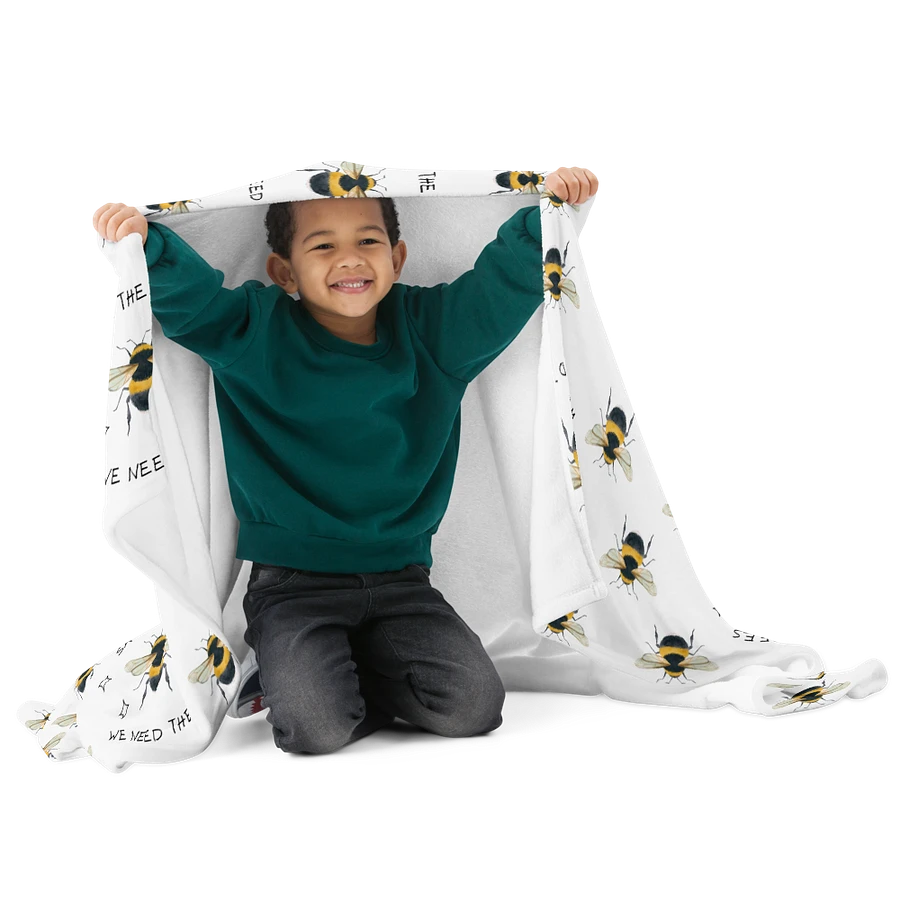 Save The Bees We Need Them Blanket product image (14)