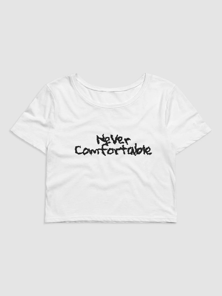 NEVER COMFORTABLE CROP-TEE - V.1 product image (3)
