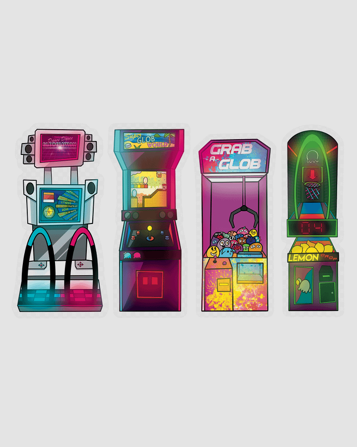 Glob Arcade Stickers Bundle product image (1)