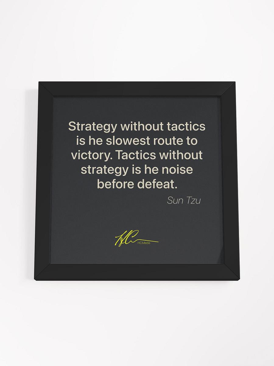 Sun Tzu Q4 - Framed Poster product image (4)