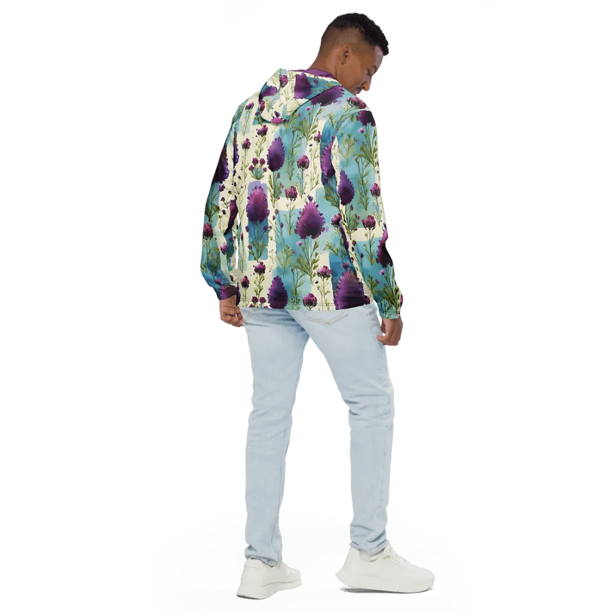 Violet Adventure All-Over Print Windbreaker product image (8)
