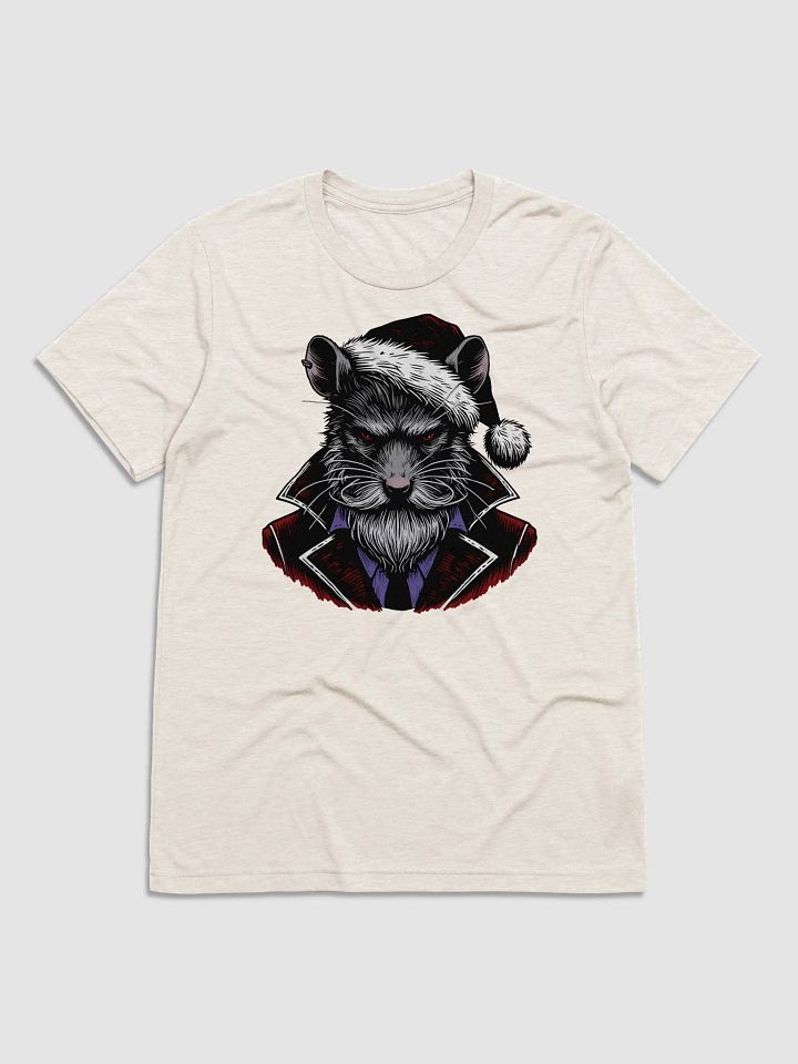 Santa Rat Boss Tri-Blend Tee product image (1)
