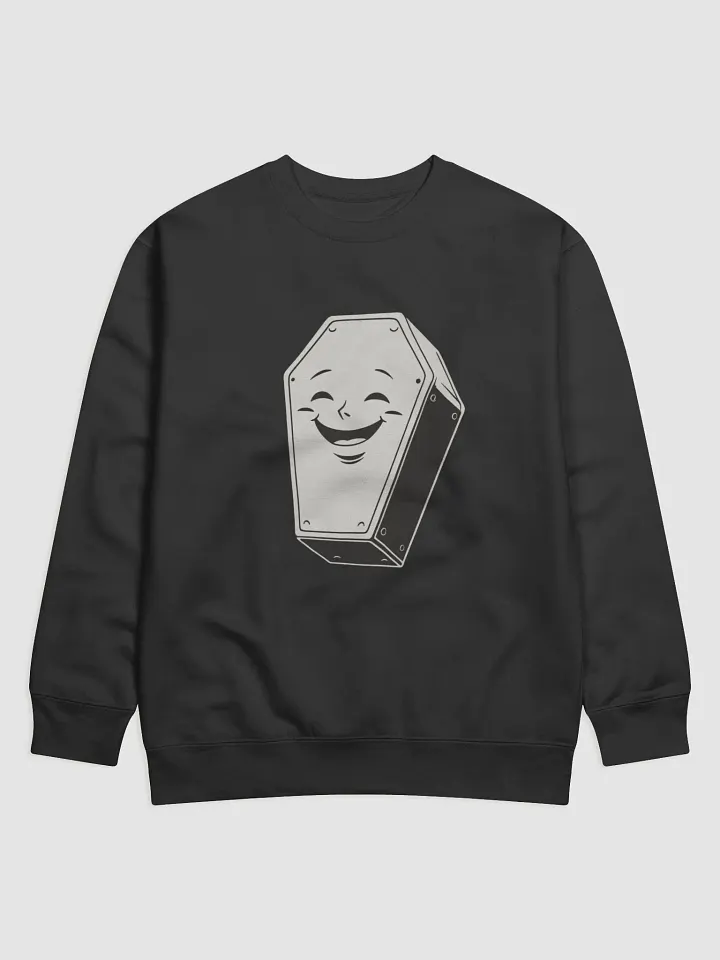 Cheerful Coffin Cotton Sweatshirt product image (1)