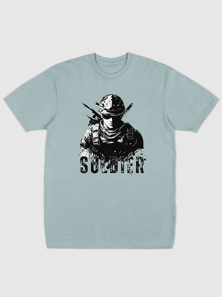 Cotton Soldier Men's Premium Heavyweight T-shirt product image (4)