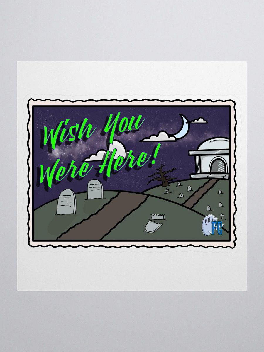 Wish You Were Here Sticker product image (1)