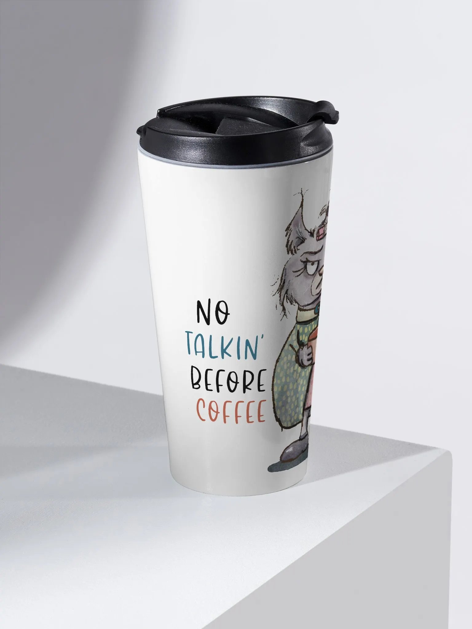 No Talkin' Before Coffee Travel product image (2)
