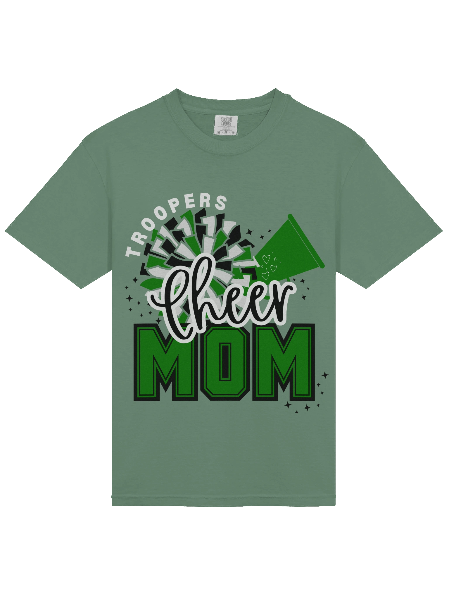 Cheer Mom Pom-Pom T-Shirt product image (3)