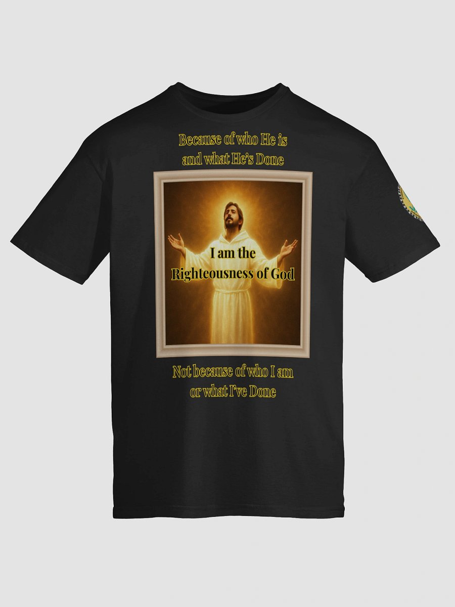 I am the Righteousness of God (Male) Gildan Unisex Softstyle T-Shirt Dark Colors product image (114)