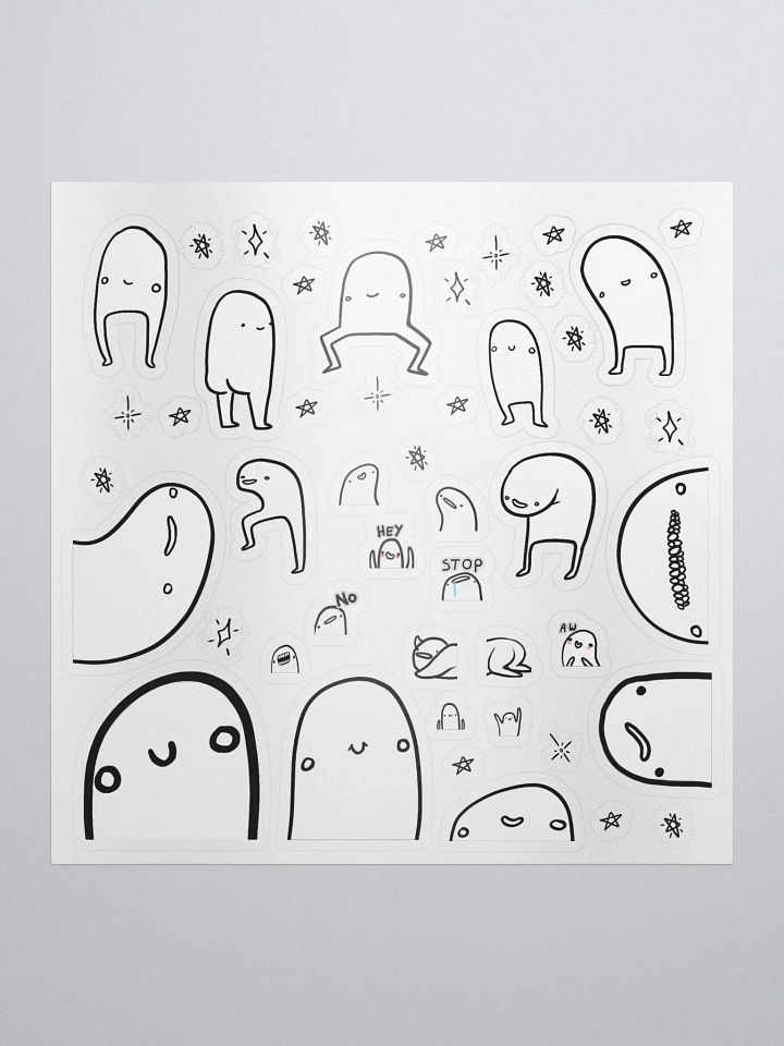 Sticky bois (They're actually stickers) product image (1)