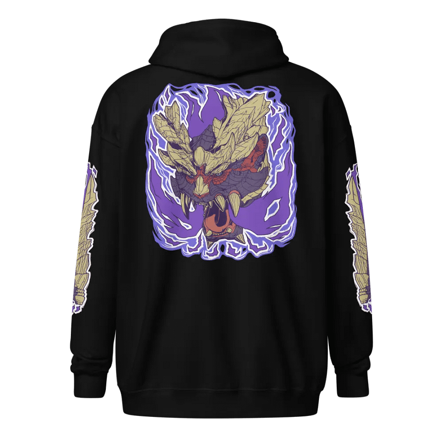 Magnamalo (Alt Design) Zip-Up Hoodie product image (1)