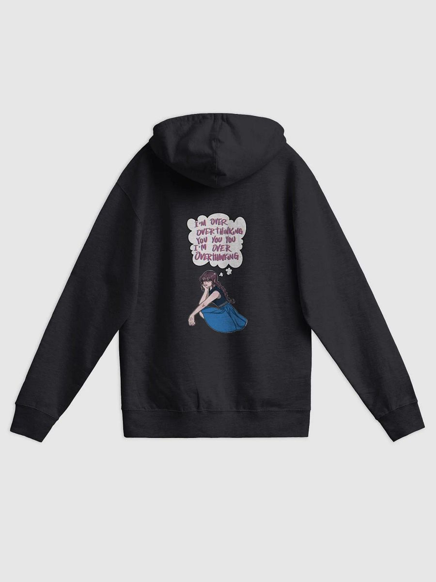 Over Overthinking Anime Zip Hoodie product image (1)