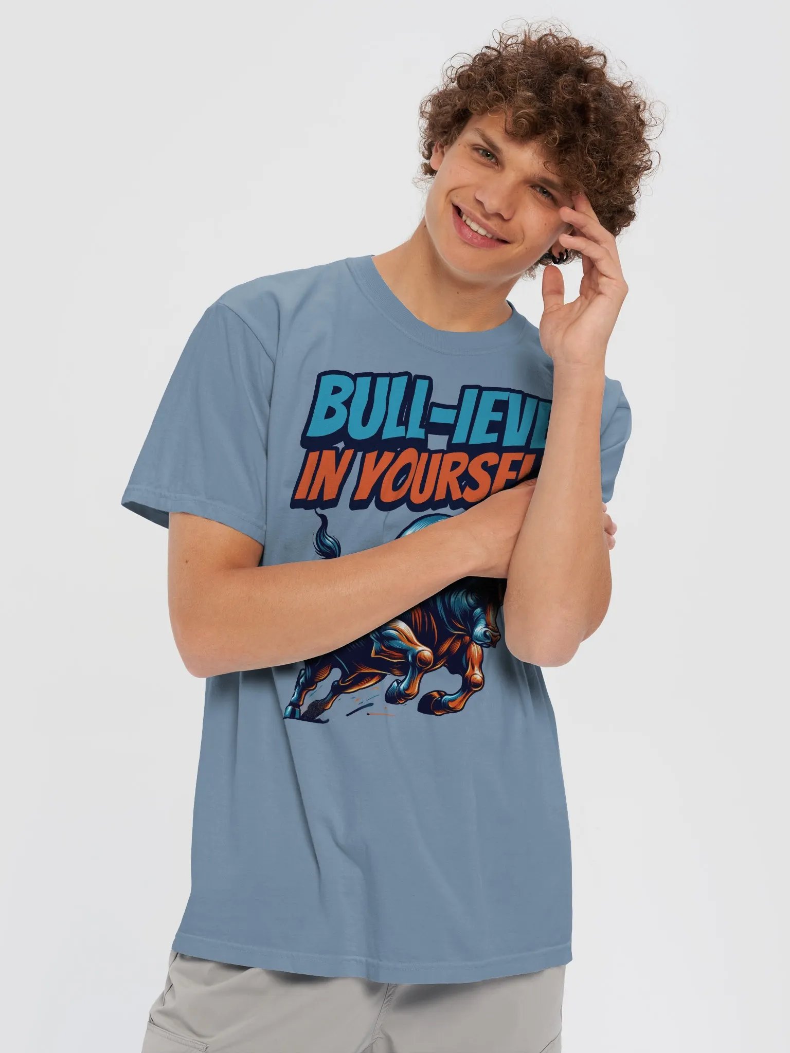 BULL-IEVE IN YOURSELF T-Shirt product image (3)