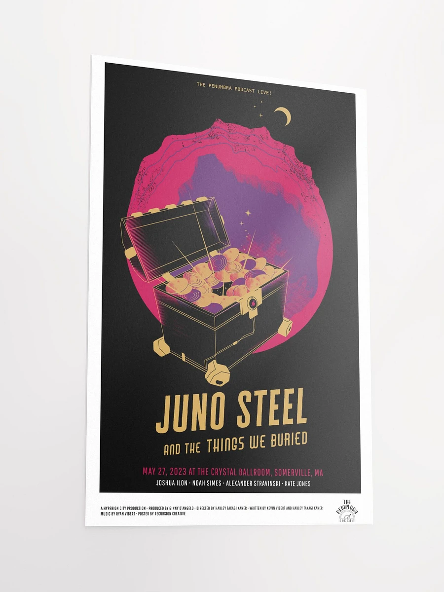 Juno Steel and the Things We Buried LIVE Show Poster product image (4)