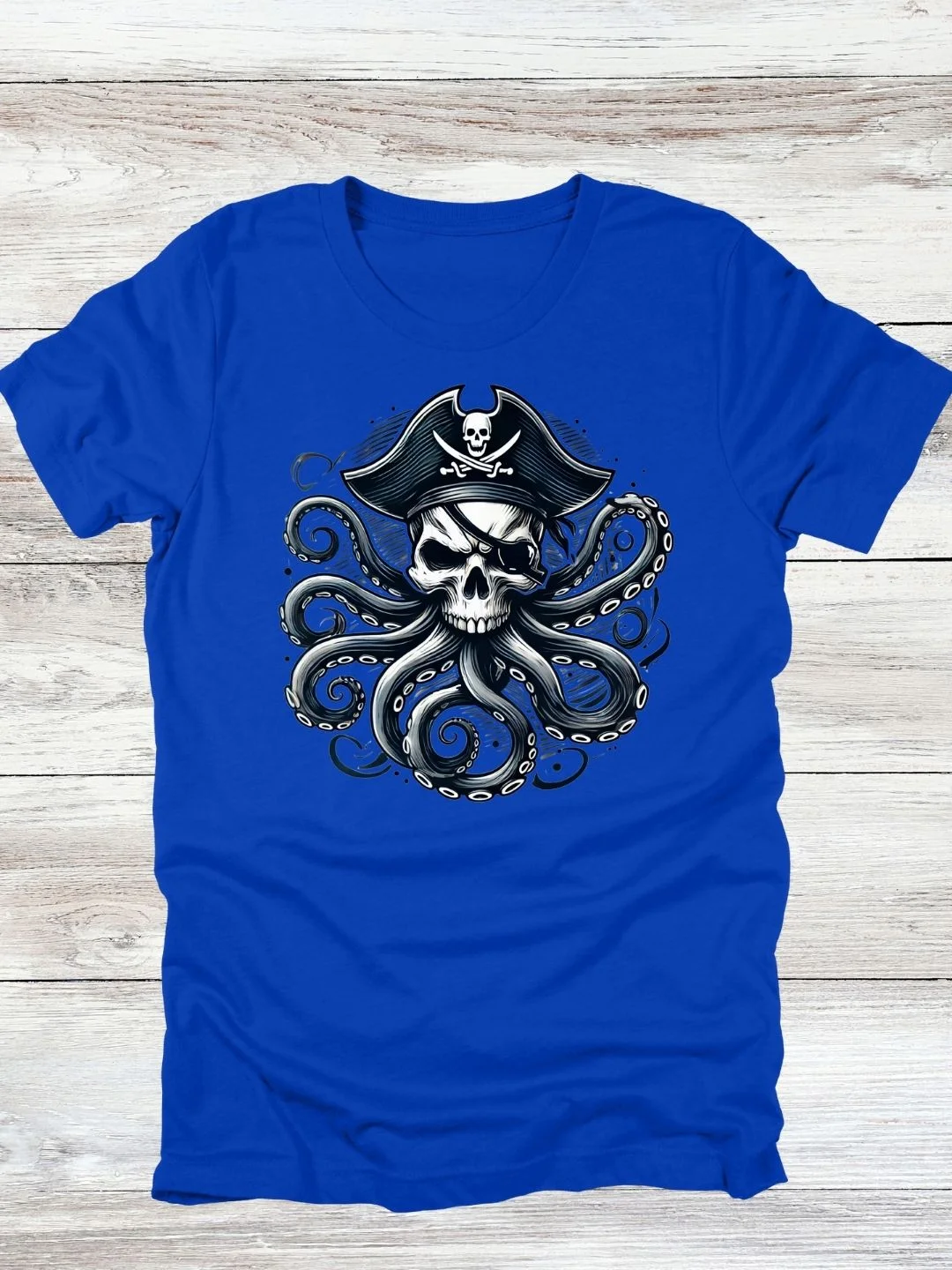 Pirate Tentacle Skull T-Shirt product image (3)