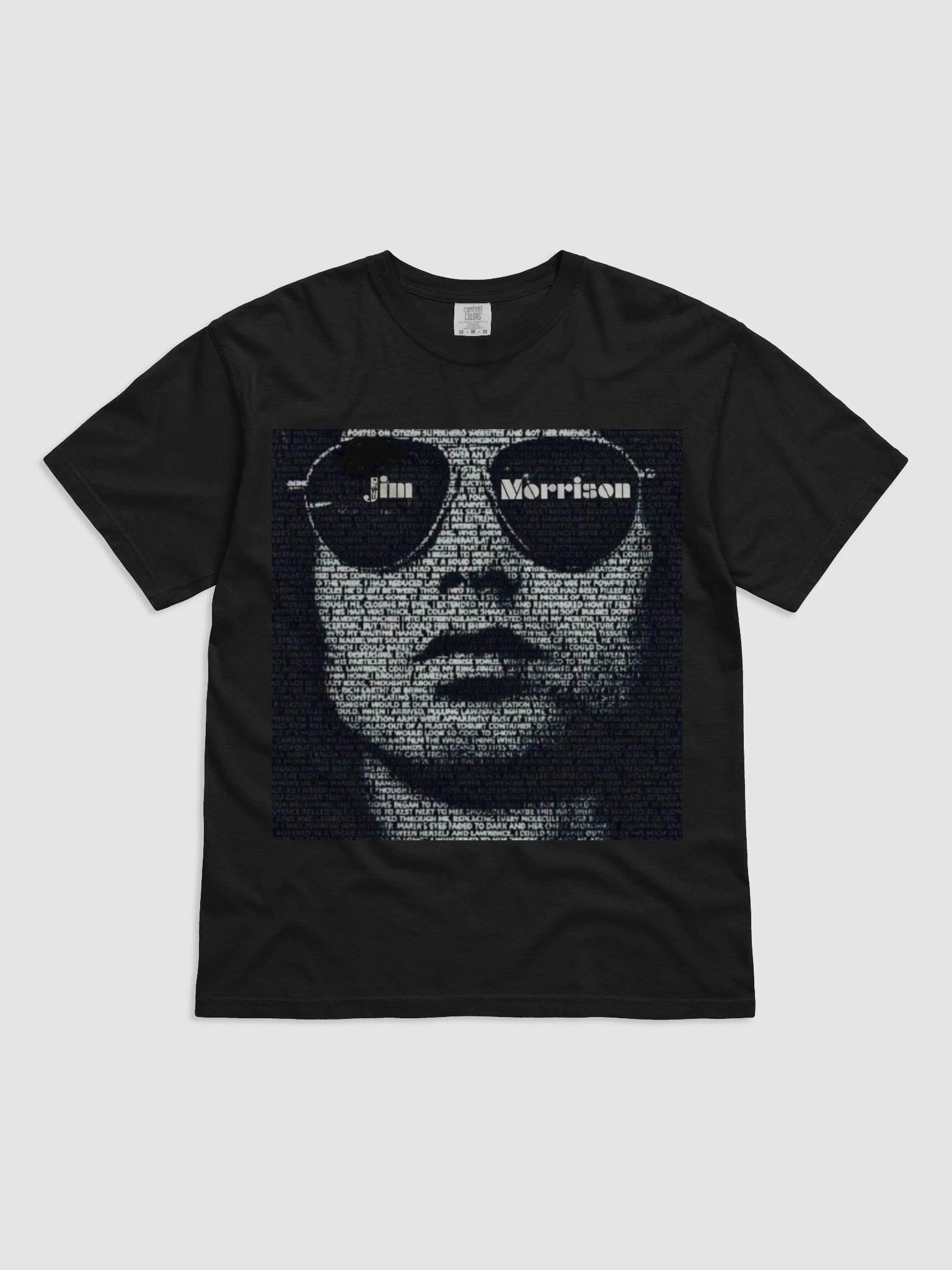 Jim Morrison Black & White T-Shirt product image (1)