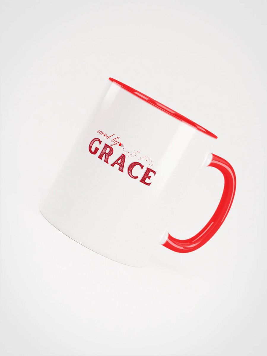Saved By Grace, Christian Faith Ceramic Mug product image (4)