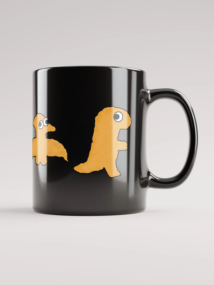 Dino Nuggies Black Mug product image (1)