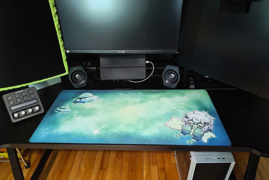 Sleepy Rhaps in Space Desk Mat product image (2)