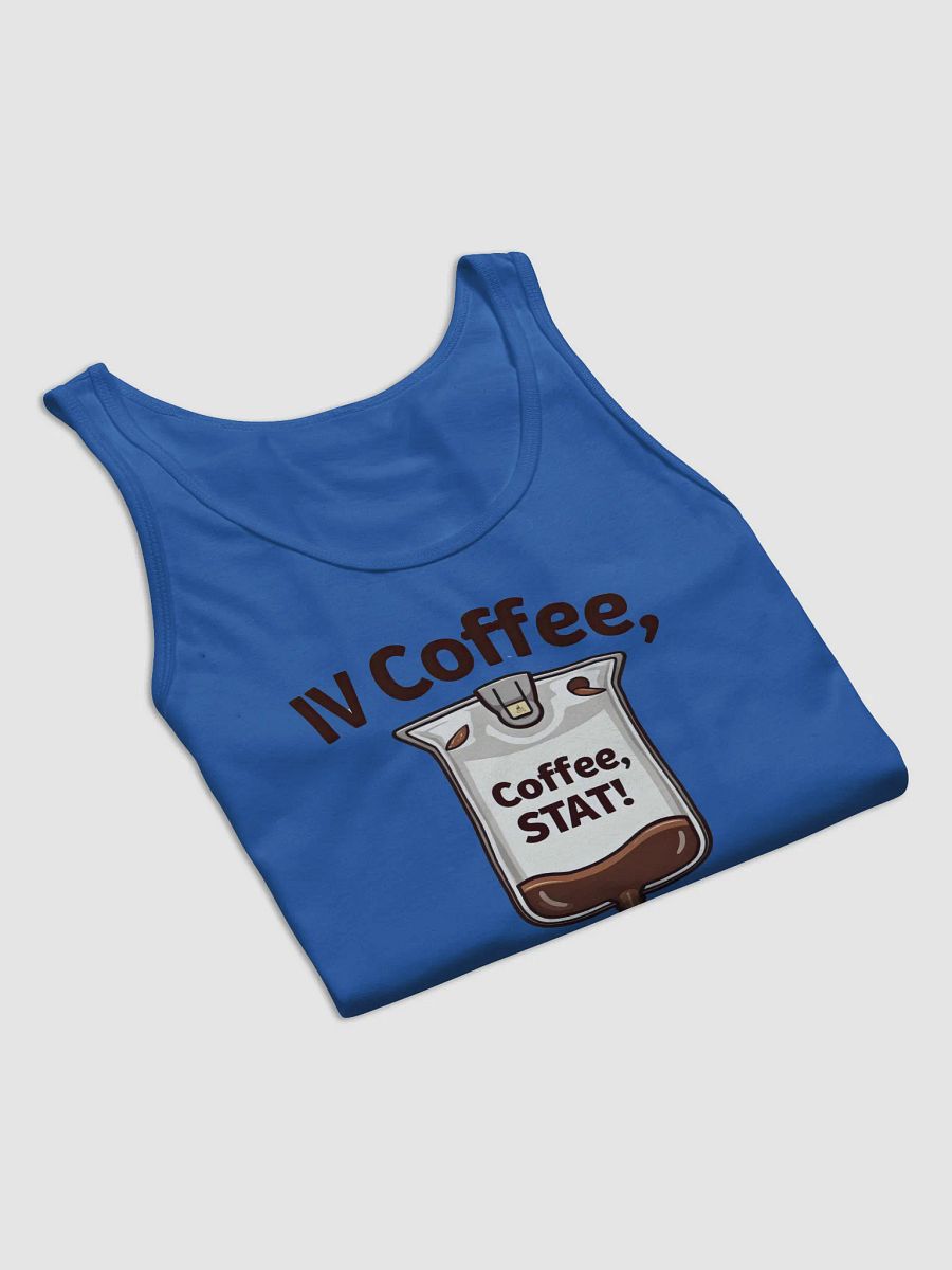 IV Coffee Humor Tank product image (37)