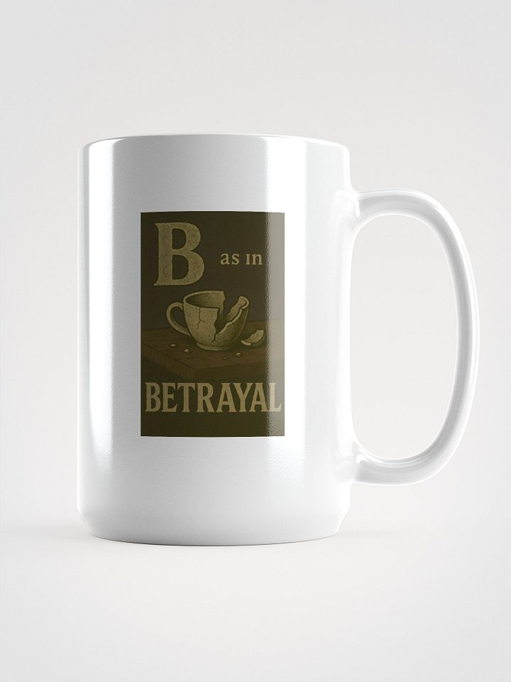 B as in betrayal mug product image (1)
