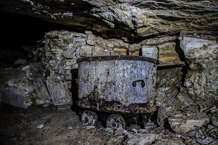 Fine Art - Forgotten Cart in a Southern France Lime Mine product image (1)