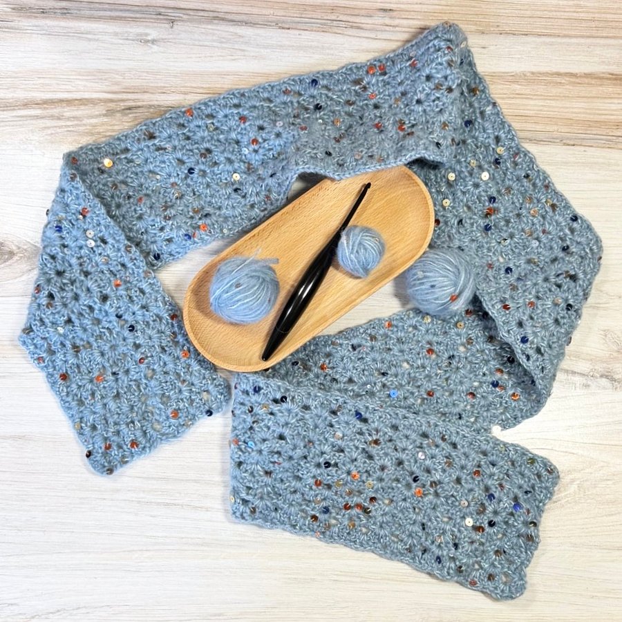 Echo Crochet Scarf product image (3)