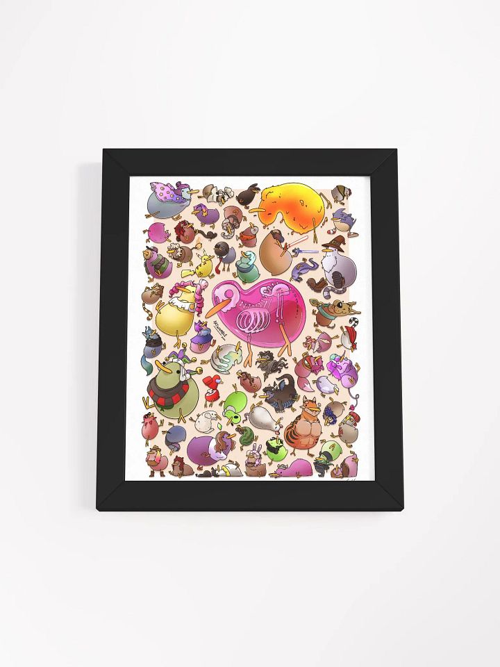 Berd-Day Community Poster Framed product image (1)