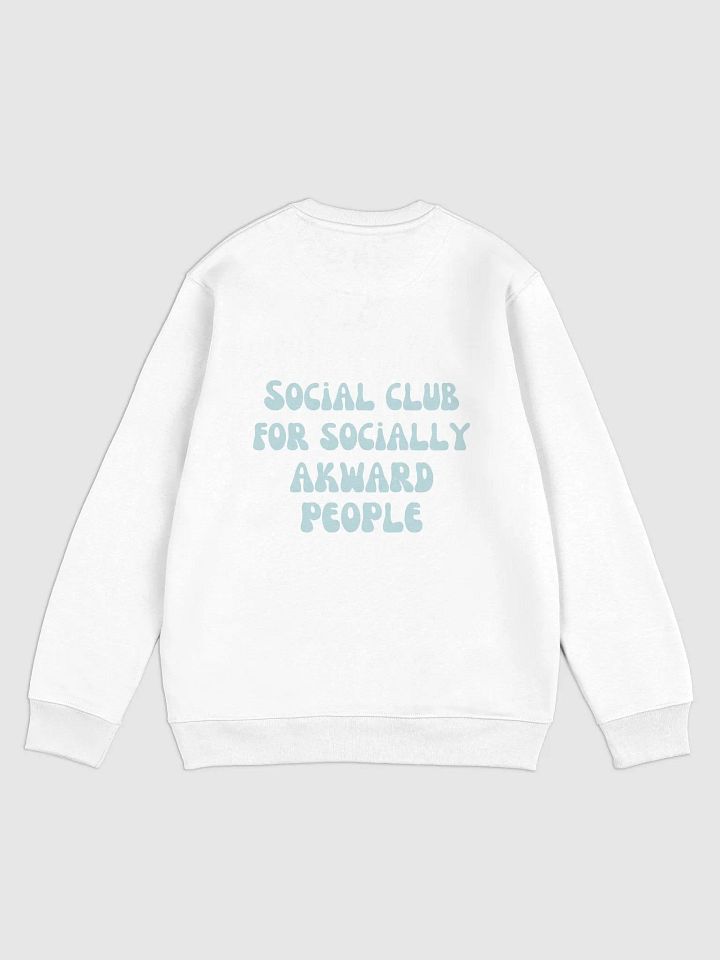 Socially Awkward Club Sweatshirt - White product image (2)